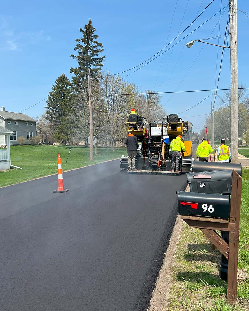 Lansing MI Asphalt Road Paving Contractor